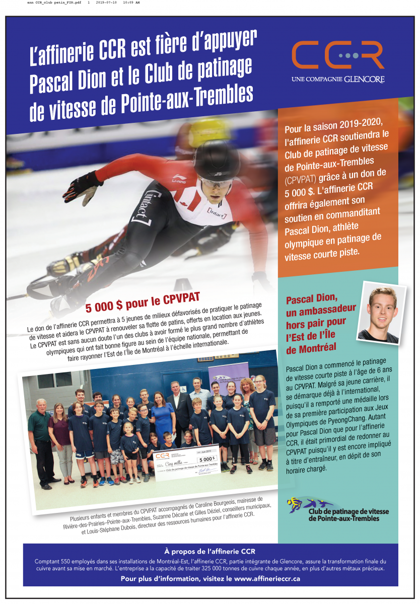 CCR Don Club de patinage de vitesse de Pointe-aux-Trembles